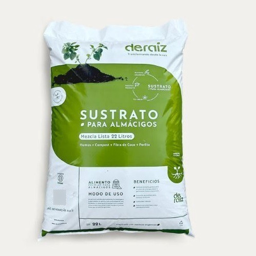 Pack De 2 Sustratos Para Almácigos 30l Con Envío A R.m.