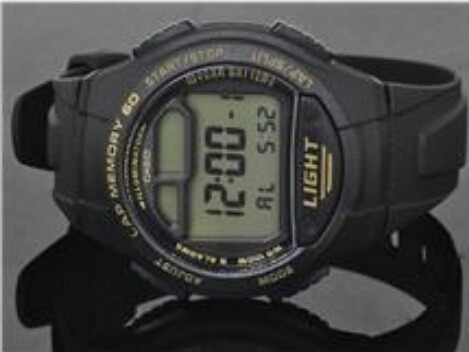 Reloj Casio Modelo W-734 Ambar