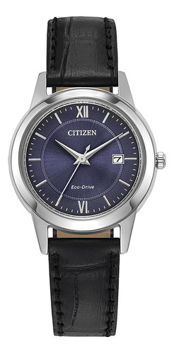 Citizen Classic Blue Dial Leather Fe1087-01l