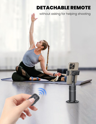 Auto Face Tracking TriPod Anxre 360 Rotation For Cell Phone