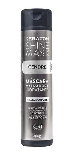 Máscara Matizadora Keraton Shine Mask - Cendre 300g