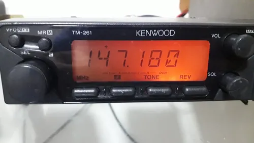 KENWOOD TM-261 アマチュア無線機 Rádio Vhf Kenwood Tm 261 - Escuta Aviação | MercadoLivre