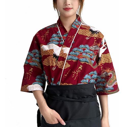 Chamarras De Chef Personalizadas, Kimono Estampado