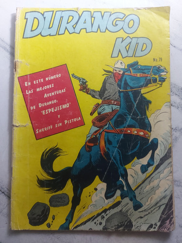 Antigua Revista Durango Kid. Nro 79. 1959. Ian 585