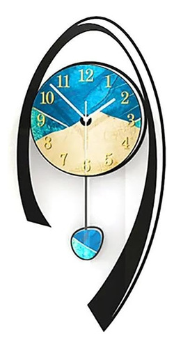 Reloj De Pared Acrílico Moderno Sin Tictac 63 Cm Decoración