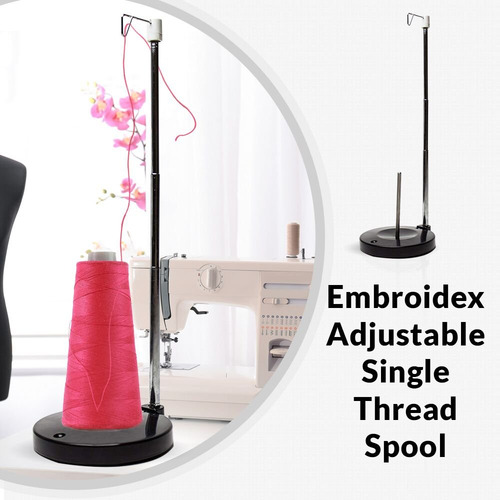 Soporte Ajustable Para Carrete De Hilo De Bordado Y Costura