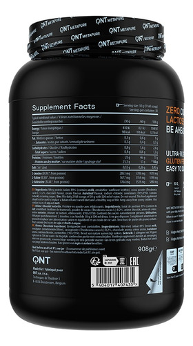 Proteina Metapure Whey Isolate Zero Carb 908gr Qnt