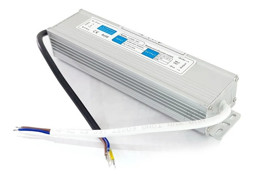 Imagen 1 de 2 de Fuente Metálica Switching 12v 5a 120w Exterior Ip67 W12012