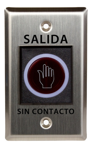 Boton De Salida Sin Contacto Salidas Nc No Com Rango 10m /v