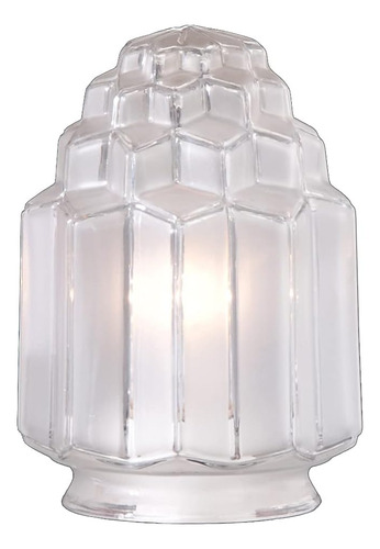 B&p Lamp® Pantalla De Lámpara De Vidrio Estilo Art Déco De 3