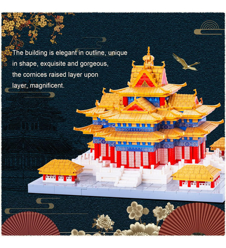 Geyang Juego De Micro Bloques De Construcción De Arquitectur