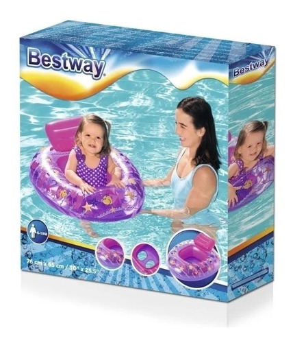 Bestway Bote Fondo De Mar 76 X 65 Cm Lny 34126 Loonytoys