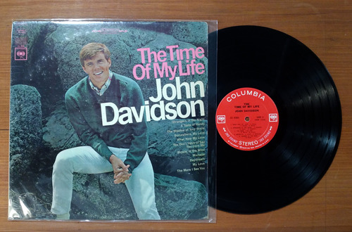 John Davidson The Time Of My Life 1966 Disco Lp Vinilo Usa