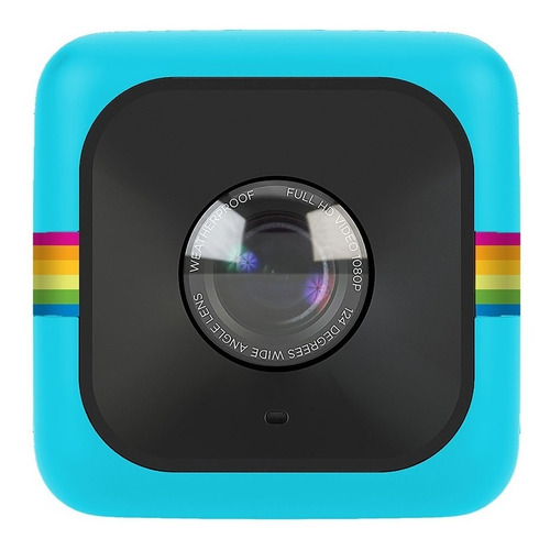 Câmera De Ação Full Hd Cube Azul Polaroid Polcubelsbl