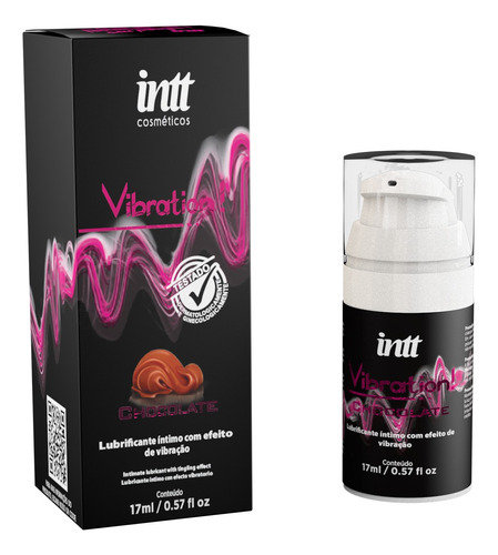 Gel Lubricante Efecto Vibrador Liquido Sabor Aroma Chocolate