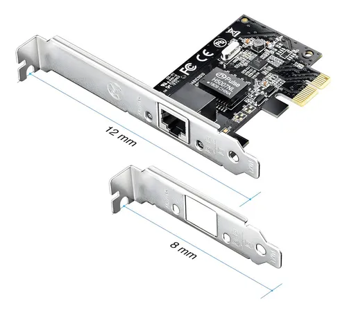 Tarjeta De Red Gigabit Cudy Pe10 Pci-e 1000mbs Low Profile