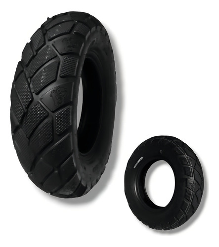 Llanta Trasero Para Moto Iron-red Premium Tracker Sin Cámara De 130-90-10 R 59 X 1 Unidad