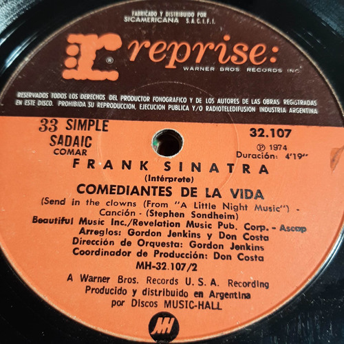 Simple Frank Sinatra Reprise C26