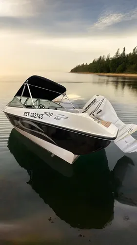 Lancha Map 480 2017 Evinrude 50 Etec
