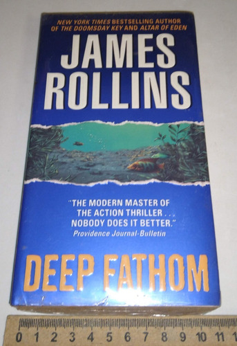 Deep Fathom - James Rollins - Lacrado - Livro Novo