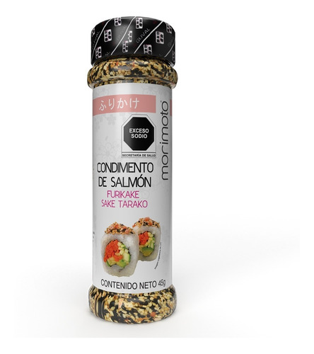 Furikake, Condimento Japonés De Salmón Morimoto 45g