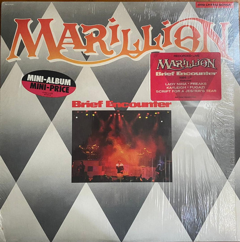 Disco Lp - Marillion / Brief Encounter. Mini-album (1986)