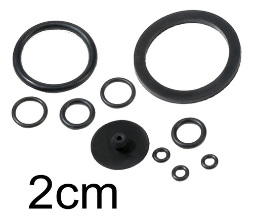 2 Junta De Goma Durable Estable Del Equipo De Los Anillos De