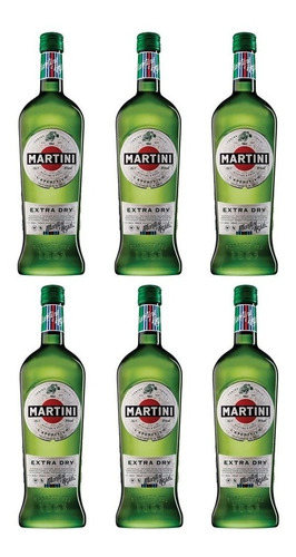 Martini Extra Dry 1lt X6 U. Zetta Bebidas