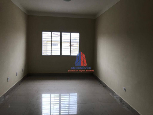 Imagem 2 de 16 de Apartamento Com 2 Dormitórios Para Alugar, 65 M² Por R$ 1.200,00/mês - Nova Americana - Americana/sp - Ap1568