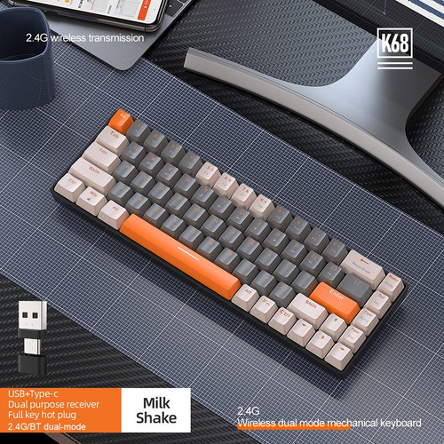 Teclado Ergonómico Inalámbrico Bluetooth