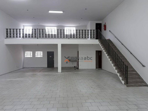 Imagem 2 de 5 de Salão Para Alugar, 320 M² Por R$ 10.000/mês - Vila América - Santo André/sp - Sl0270