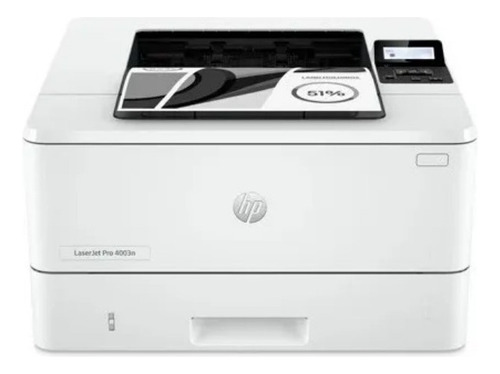 Impresora Láser Hp Laserjet Pro 4003n Monocromática Color Blanco