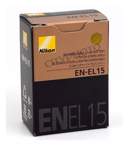 Bateria Nikon En El15 Nuevo Tienda