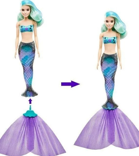 Barbie Color Reveal - Wave Sirenas Original Mattel