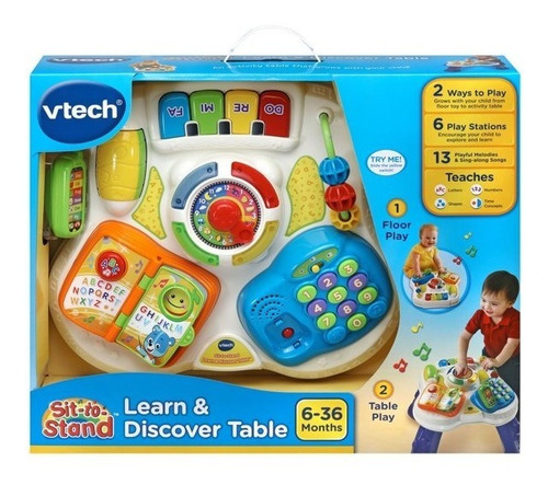 Mesa De Juegos Didactica Con Luces Y Sonidos Vtech