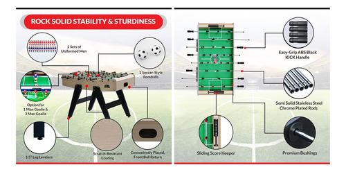 Kick Mesa De Futbolín Freedom 122 Cm Mmg