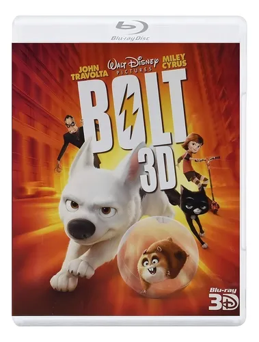 Bolt Un Perro Fuera De Serie Disney Pelicula Blu-ray 3d