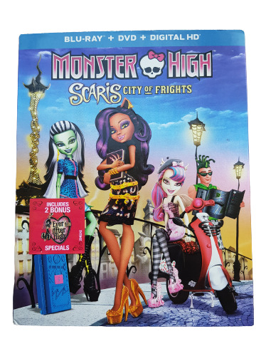 Pelicula Monster High Scaris City Of Frights Blueray