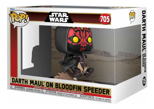 Funko Starwars La Amenaza Fantasma Darthmaul On Bloodfin 705