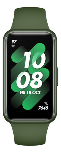 Smartwatch Huawei Band 7, 1.47'' Pantalla Amoled Malla Verde Color de la caja Green Color de la correa Wilderness green