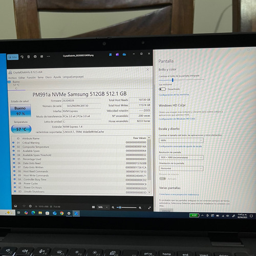 Dell Latitude 7310 2/1 Touch Intel I7 10ma 512 Ssd 16 Ram Negro (Usado)