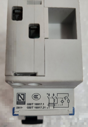 Interruptor Diferencial Monoblock 10 Ka Curva C 410792 Legra