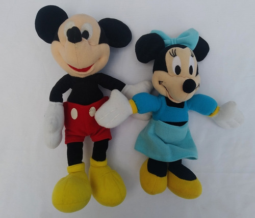  Peluche Mickey Mouse  Y Minnie Mouse Disney 