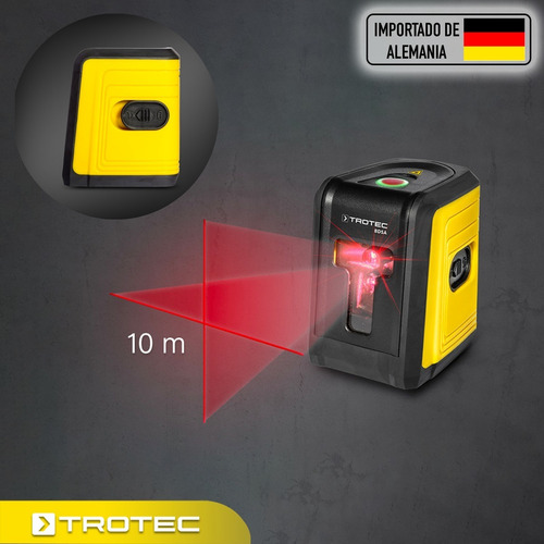 Nivel Láser Trotec Multifuncional Autonivelante De 2 Líneas