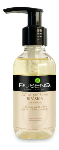 Agua Micelar Bifásica Desmaquillante Rusens 120ml