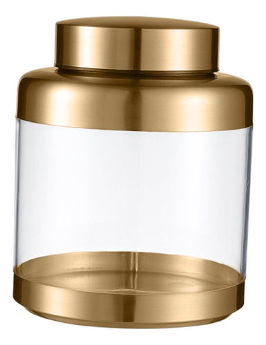 Recipiente De Té De Frasco De Almacenamiento Hermético Oro