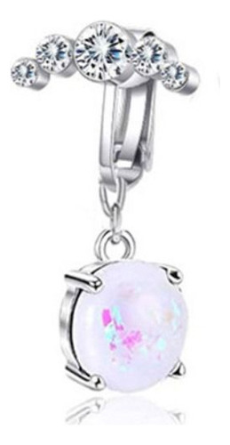 Anillos De Ombligo Falsos Con Clip, Piercing Umbilical, Anil