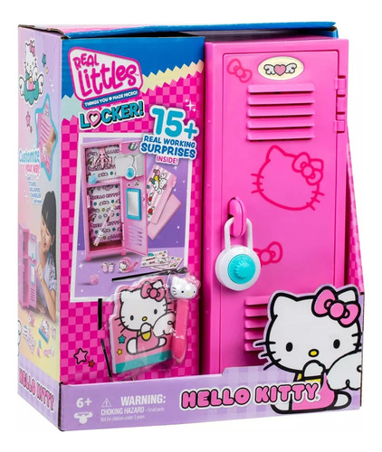 Muñeca Locker Hello Kitty Real Littles Rosa 20 Cm