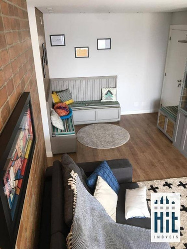 Apartamento À Venda, 73 M² Por R$ 943.000,00 - Vila Monte Alegre - São Paulo/sp - Ap3824