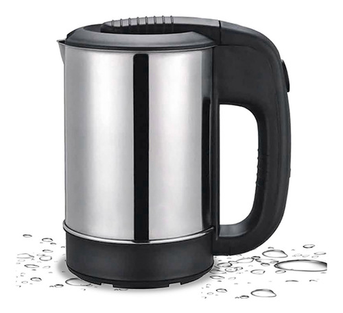 Mini Chaleira Elétrica 1000w, 0,5 L, Aço Inoxidável Automáti